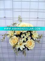 Wholesale artificial high quality flower bush, artificial flower, decorative flower