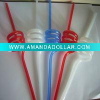 plastic drinking straw
