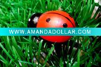 ladybird studded plastic grass
