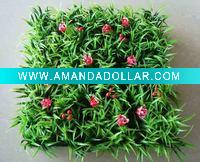 synthetic red iris lawn