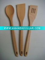 Wholesale bamboo utensil set /kitchenware