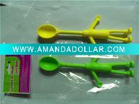 Wholesale Colorful silicone kitchenware spoon