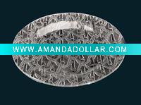 Wholesale Round Glass Plate for kitchenware