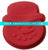 Wholesale Silicone Cake Mould / 12 cup shaped cake pans cake decoration tool kitchenware bakeware