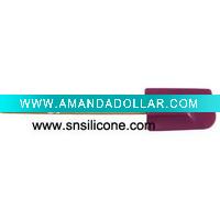 Silicone spatula with wooden handle