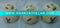 ceramic cookie jar(ceramic pot,kitchenware)