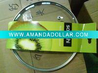 G type glass lid with knobs