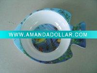 melamine fish bowl