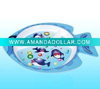 Wholesale baby plastic plate