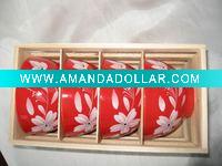 Wholesale 4pcs glaze bowl set;japanese style bowl set;