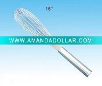 Wholesale 16"stainless steel eggbeater with heavy handle