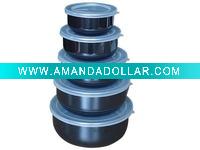 the enamel mixing bowl
