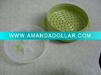 Wholesale plastic microwave food steamer