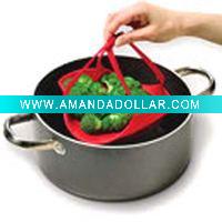 Silicone food steamer