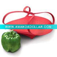 Silicone vegetable steamer
