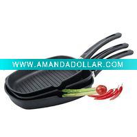 die-cast Rectangle Grill Pan