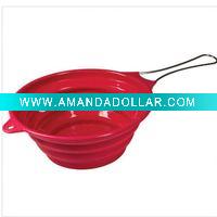 Wholesale Silicone Collapsible Colander