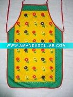 Wholesale 100% cotton promotional printing kitchen Apron