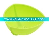 Wholesale custom silicone collapsible colander