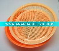Wholesale plastic colander,mesh basket,folding colander,vegetable colander.basket