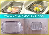 Deep Punching Expandable Sink Washing Basket