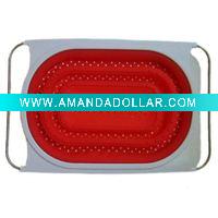 silicon items/foldable strainer