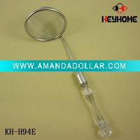 kitchen strainer with lucid handle