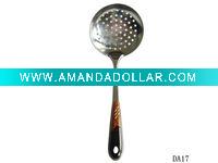 Wholesale kitchenware, one dollar product , skimmer, colander. cooking skimmer
