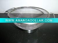 stainless steel fruit basket/colander/filter