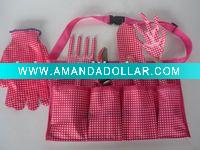 Wholesale floral apron garden tool sets