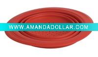 Silicone collapsible strainer