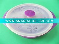 Silicone foldable bowl