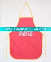 Wholesale red recycle non woven apron