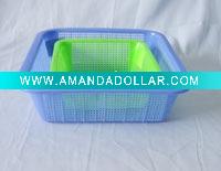 Plastic rice basket