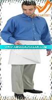 Wholesale white restaurant uniform waist apron