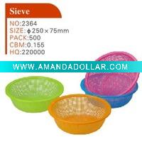 2364 plastic colander, plastic products, plastic housewares