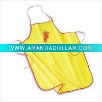 Wholesale sunny yellow cotton bib apron