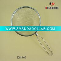 Wholesale mesh strainer with comfortable handle