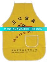 Advertisement Nonwoven Apron