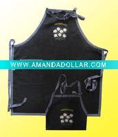 Embroidery Apron, Bib Apron, Cotton Apron