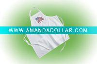 Wholesale promotion cototn apron