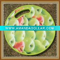 Wholesale round plastic cutting board