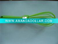 Wholesale PP handle silicone egg whisk|egg beater china factory