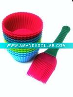Wholesale OEM cake pan and brush