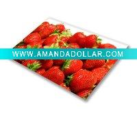 Wholesale rectangular tempered glass cheese board
