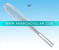 Wholesale 20"stainless steel eggbeater with heavy handle