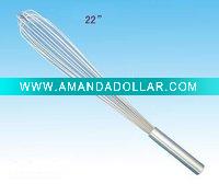 Wholesale 22"stainless steel eggbeater with heavy handle