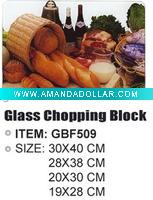 Wholesale glass chopping block