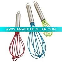Wholesale Food Grade Silicone Coated Whisk
