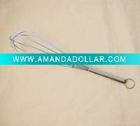 Stainless steel egg whisk